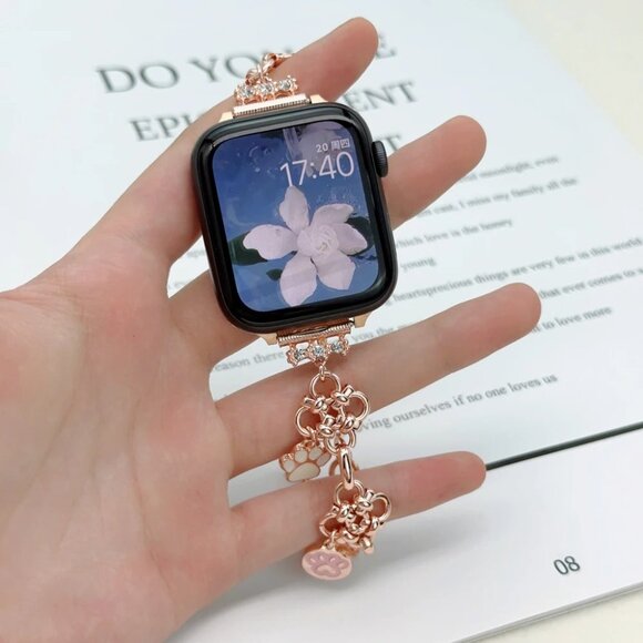 NEW Adjustable Bracelet Strap Chain Stainless Band For Apple Watch - Silver - Picture 4 of 8